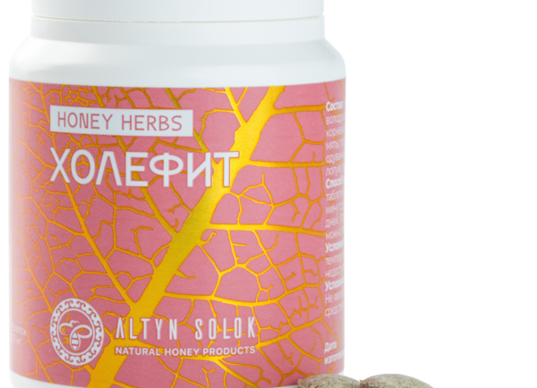 Травяной сбор Honey Herbs ХОЛЕФИТ в таблетках для профилактики и комплексного лечения желчнокаменной болезни